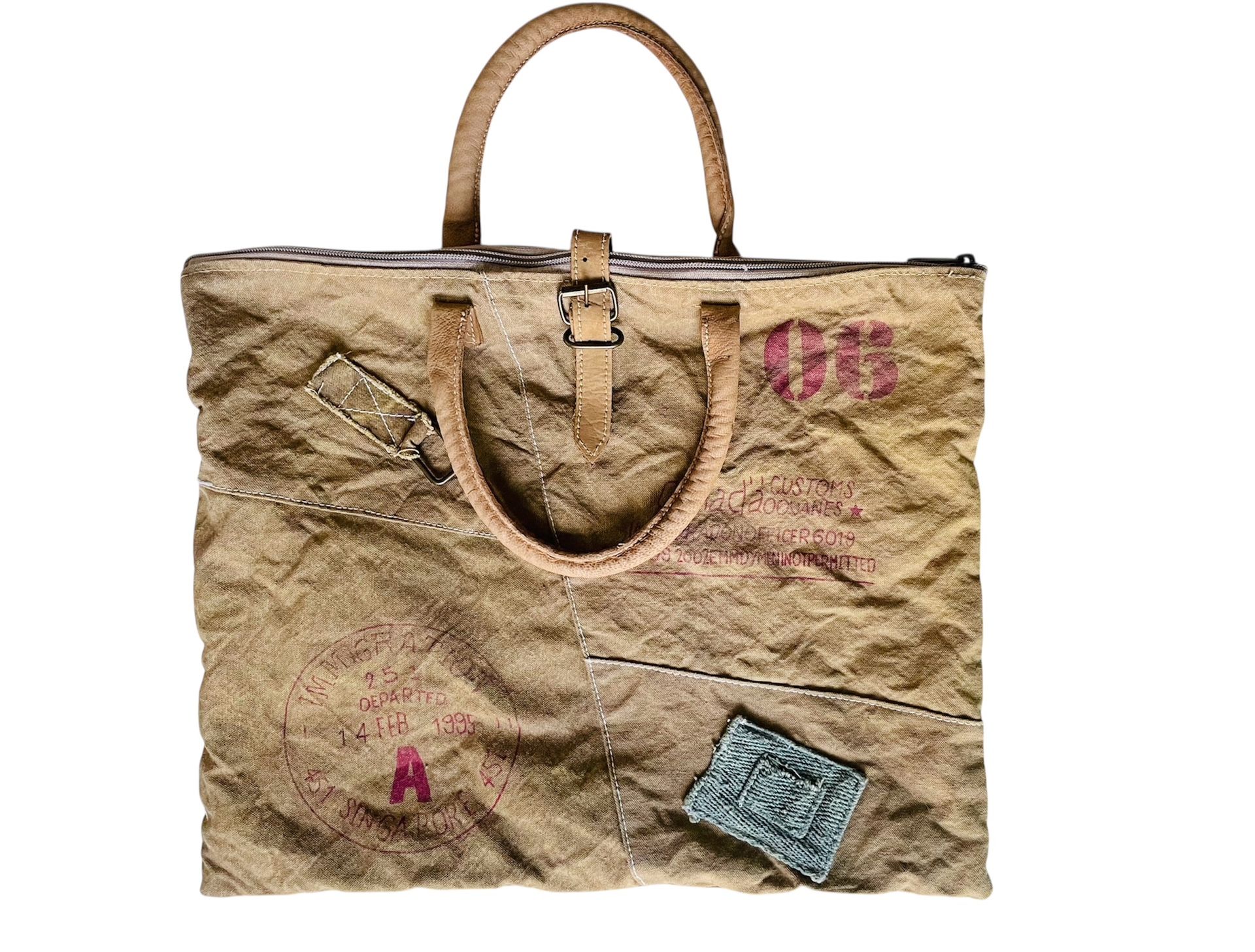 The Barrel Shack La Gunda Travelers Handbag Handmade in India