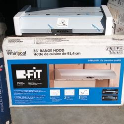 Whirlpool  Fit Series 30 Inch & 36inch Stainless Steel Range Hoods