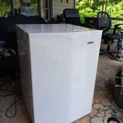 Refrigerator And Computer Chairs