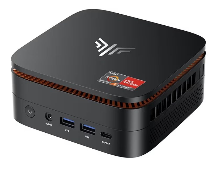 KAMRUI Essenx E1 Mini PC, 16GB DDR4 RAM 512GB M.2 SSD, Mini Computer Twin Lake N150 (Beat N100/N95,up to 3.6GHz), Desktop Computer Dual 4K, Ethernet,