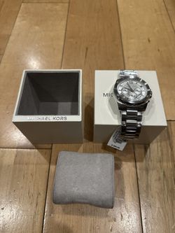 Michael Kors Watch Silver Dial