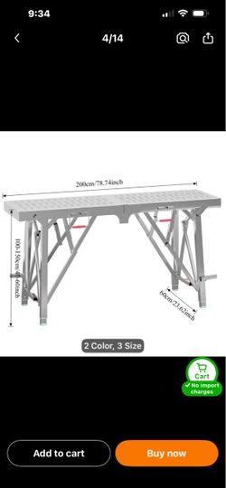 Scaffolding new in box
