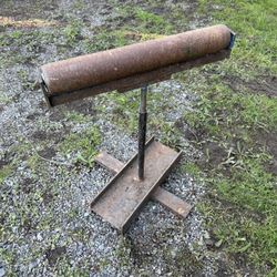 Heavy Duty Steel Roller on Stand – Shop / Conveyor Roller