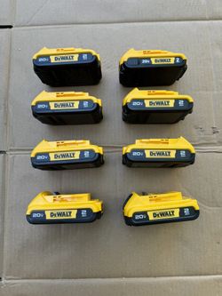 Dewalt Batteries 20v 2ah 30ea