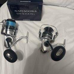 2 Shimano Saragosas 5000