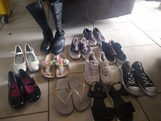 Little Girl Shoes Lot 
