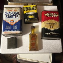 Collectible Cans And Bottle