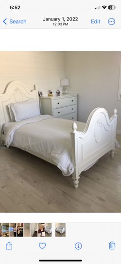 Shabby Chic Twin Bed Frame