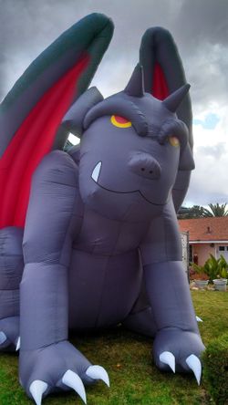 12 foot blow up gargoyle