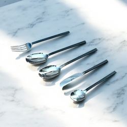 Studio Kano Ombré Heavy Minimalist Hostess Serving Set 5 Piece