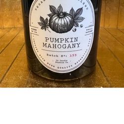 Leoben Co Pumpkin Mahogany Batch 153 Soy Candle