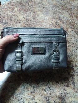 Nicole Miller Wristlet Silver