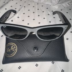 Grey Suede Ray Band Glasses For Men
