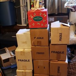 Disney Christmas Porcelain Bisque Christmas Scenes