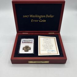 George Washington $1  Error Coin