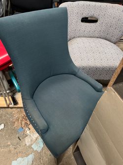 Fabric decorator chair