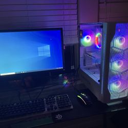 White Theme Gaming PC