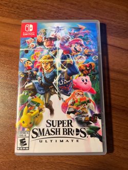 Super Smash Bros Ultimate (With case)