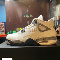 JORDAN 4 WHITE CEMENT 