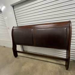 King size Headboard + Bedframe
