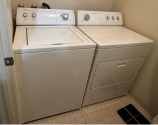 Washer and dryer