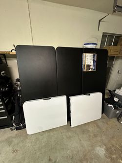 Folding Table Bundle – 6ft Cosco Tables + 4ft Carry Tables – Perfect for Events