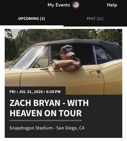 Zach Bryan Tickets