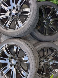 RIMS AND TIRES 22" SILVERADO YUKON DENALI ESCALADE