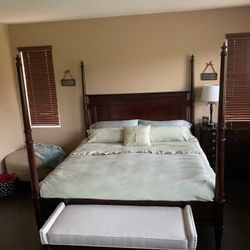 Cherry King Wooden Bedroom Set