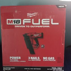 Milwaukee m18 21-Degree framing Nailer Extended capacity 
