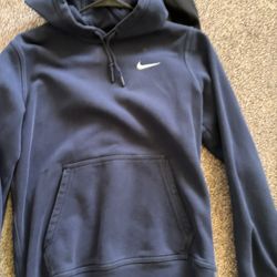 Blue nike hoodie 