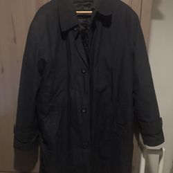 Lauren Ralph Lauren Men’s Coat, Size Large Removable Lining