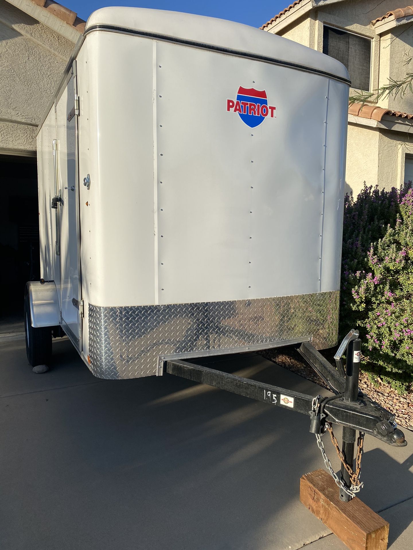 Like new 2020 Patriot 6x10 Cargo Trailer “COTC”