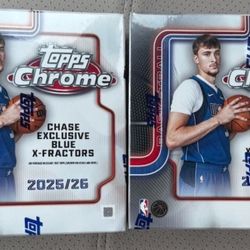 2025-26 Topps Chrome Basketball Mega Box