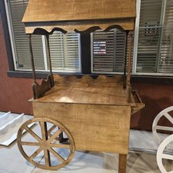 Rustic Candy Cart 