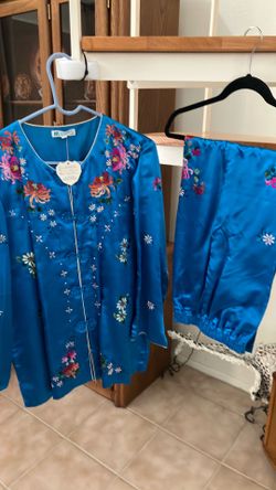Chinese Silk Blouse and pants