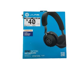 Jlab R-41217379 Black Stereo Headphone