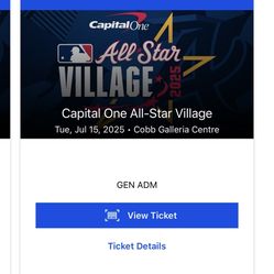 All Star General Admission Cobb Galleria Centre ATL