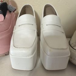 Nasty Gal Platform Loafers