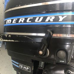 Mercury 7.5hp Outboard Motor