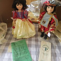 Snow White & Romeo Collectible Dolls