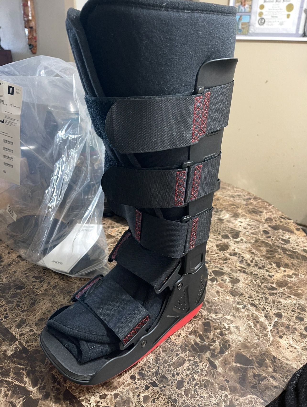 Calf High Walking-Boot