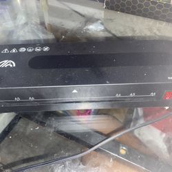 Laminator Mechanic W Lamination Sheets 