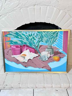 Vintage Painting Signed Harry D. Sandler