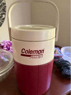 New Coleman jug. With handle and spout