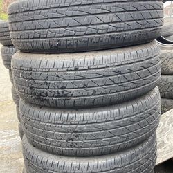 Set of 225 65 17 Firestone Tires
