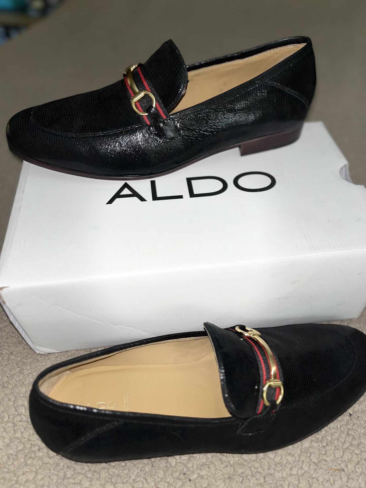 Black Aldo Dress Shoe Size 13