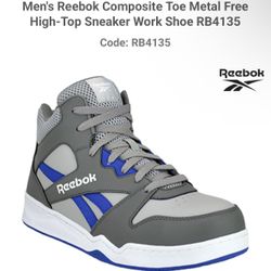 Reebok High Top Work Sneakers