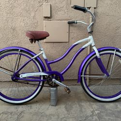 Micargi Tahiti LX Beach Cruiser Bike Lightweight Ready To Ride Fenders 26 Inch New Tubes