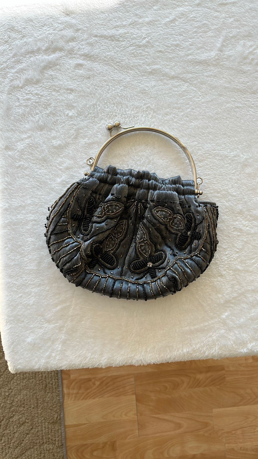 Purse Silver Gray
